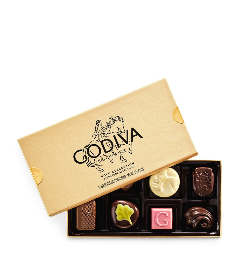 Godiva Gold Collection chocolate gift box 90g - British product