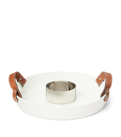 Harrods Ralph Lauren Home Wyatt serveringsbrett med bolle 12,5cm- Kjøp online hos McGrocer