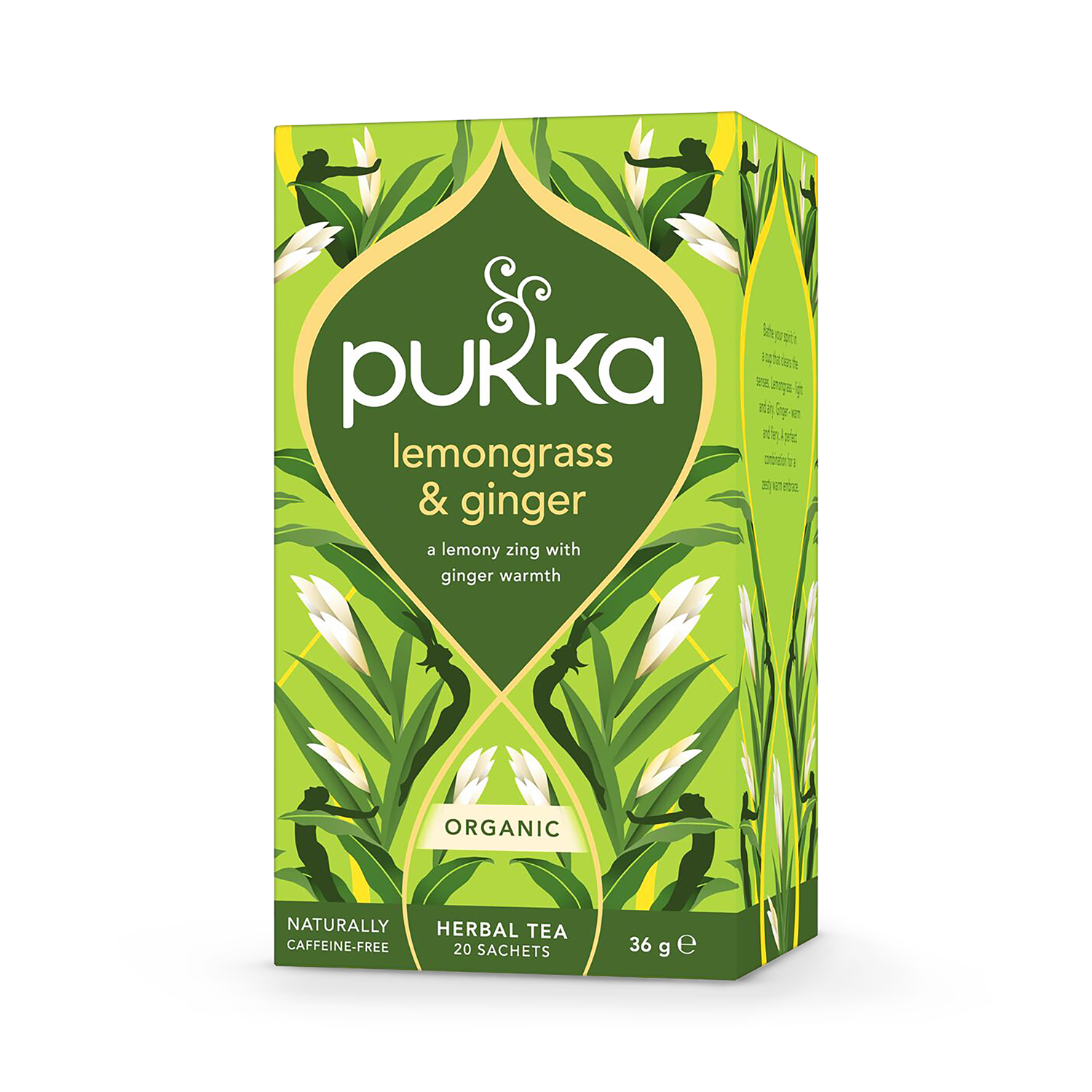 Pukka Lemongrass & Ginger Tea 20 Tea Bags