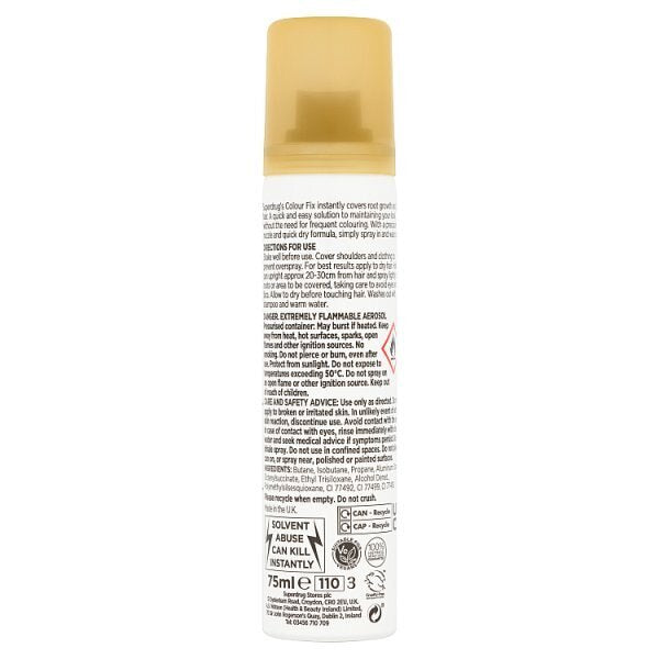 Superdrug Colour Fix Instant Root Cover - Dark Blonde