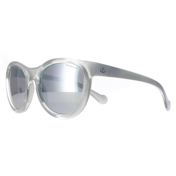Moncler ML0087 grey mirror sunglasses, imported from the UK