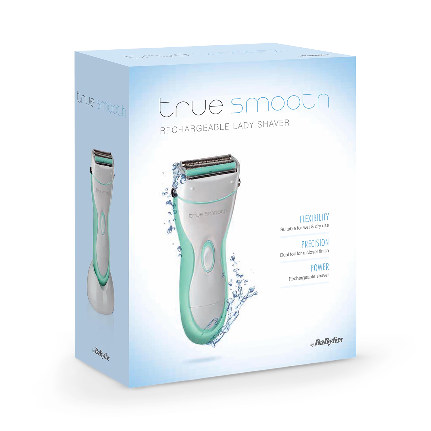 Babyliss Truesmooth wet dry rechargeable lady shaver (British brand)