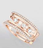Messika Move 10th Birthday ring 0.79ct (British brand)