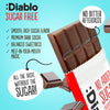 Diablo no added sugar dark chocolate bar 85g - British product