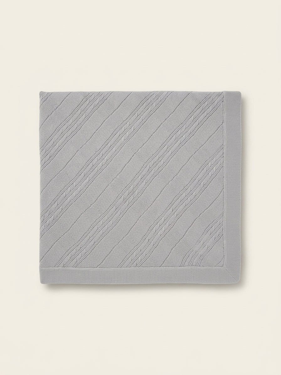 Burberry checked cashmere baby blanket 90cm, UK version