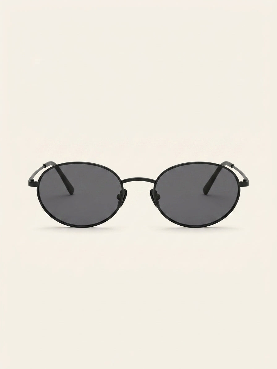 Prada PR A59S oval steel sunglasses 59mm, imported from the UK