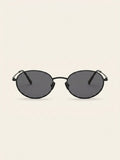 Prada PR A59S oval steel sunglasses 59mm, imported from the UK