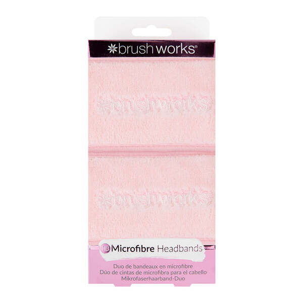 Brushworks Microfibre Headband Duo