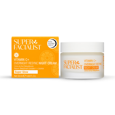 Holland & Barrett Vitamin C Radiance Boosting Overnight Resync Night Cream 50ml- Buy online at McGrocer