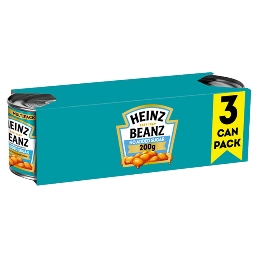 Heinz No Added Sugar Baked Beans in Tomato Sauce GOODS ASDA   