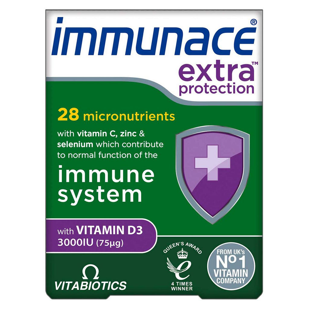 Vitabiotics Immunace Extra Protection - 30 Tablets