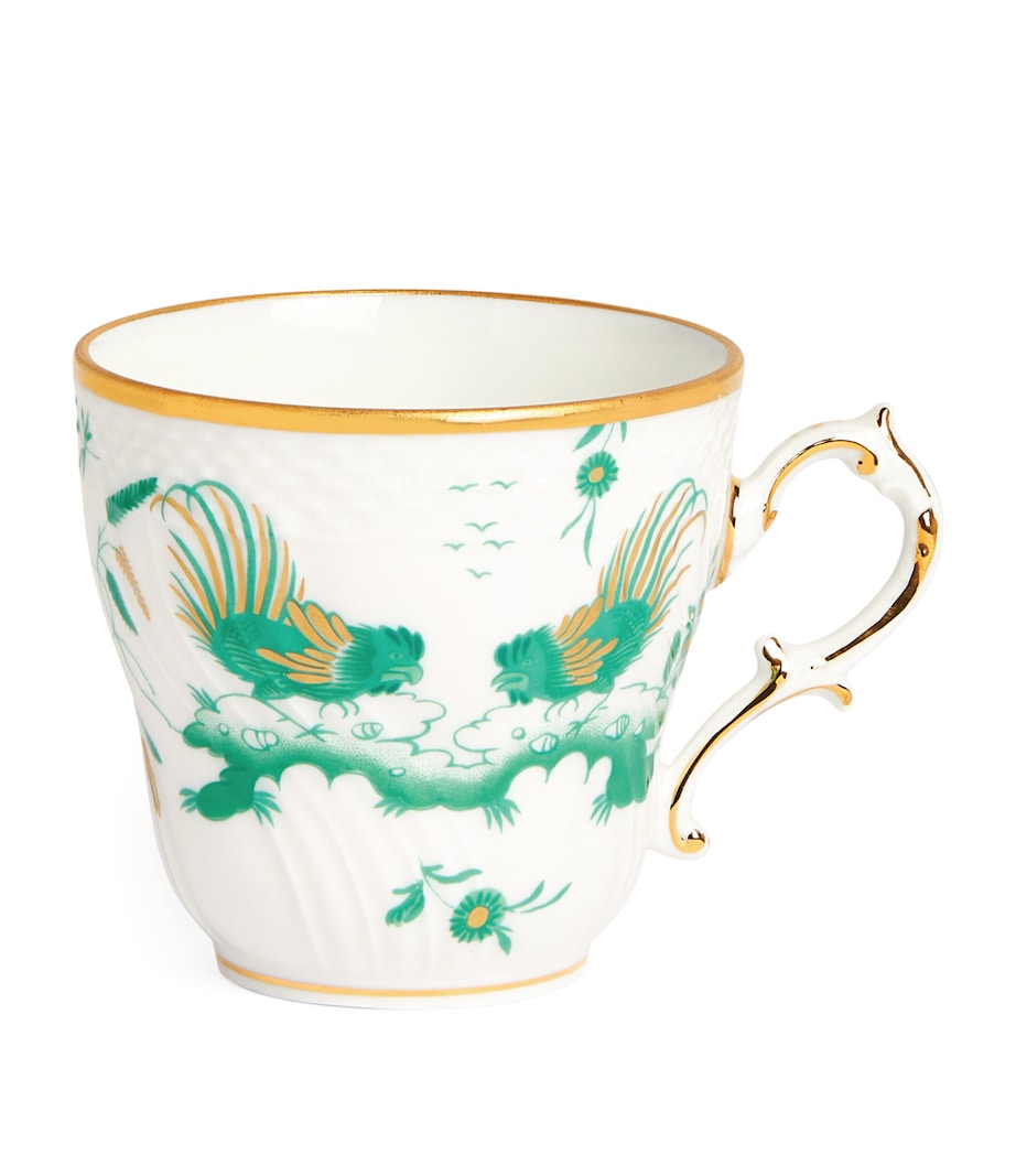 Ginori 1735 Oro di Doccia porcelain espresso cup, imported from the UK