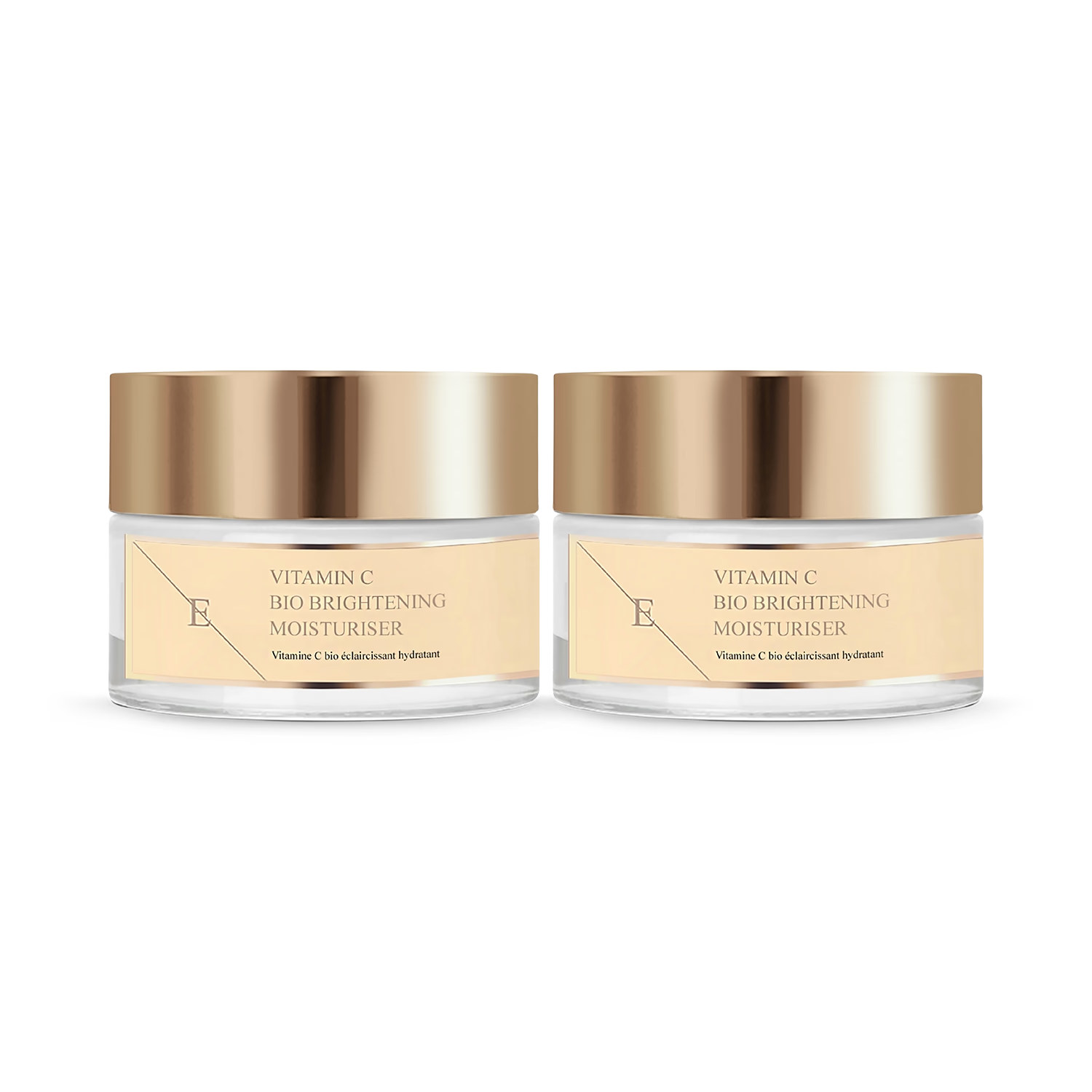 Erth Skin London Vitamin C moisturiser 2x50ml - British product