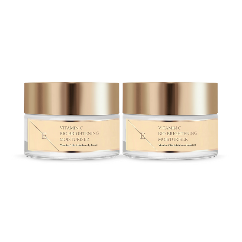 Erth Skin London Vitamin C moisturiser 2x50ml - British product