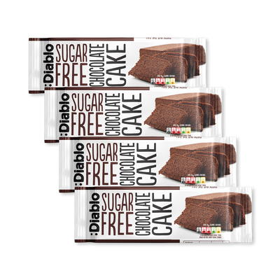 Holland & Barrett Diablo Sugar Free Chocolate Cake 200g Pack of 4- Buy online at McGrocer