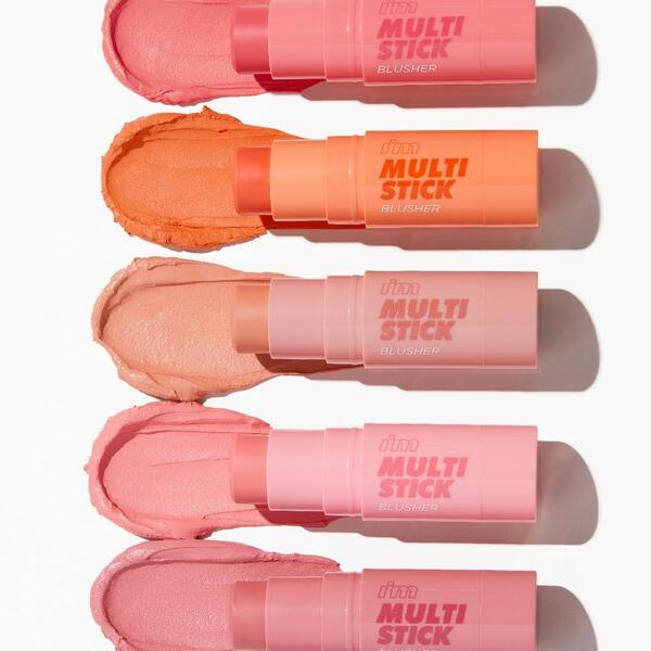 I'M MEME blusher stick Rose matte finish, UK version