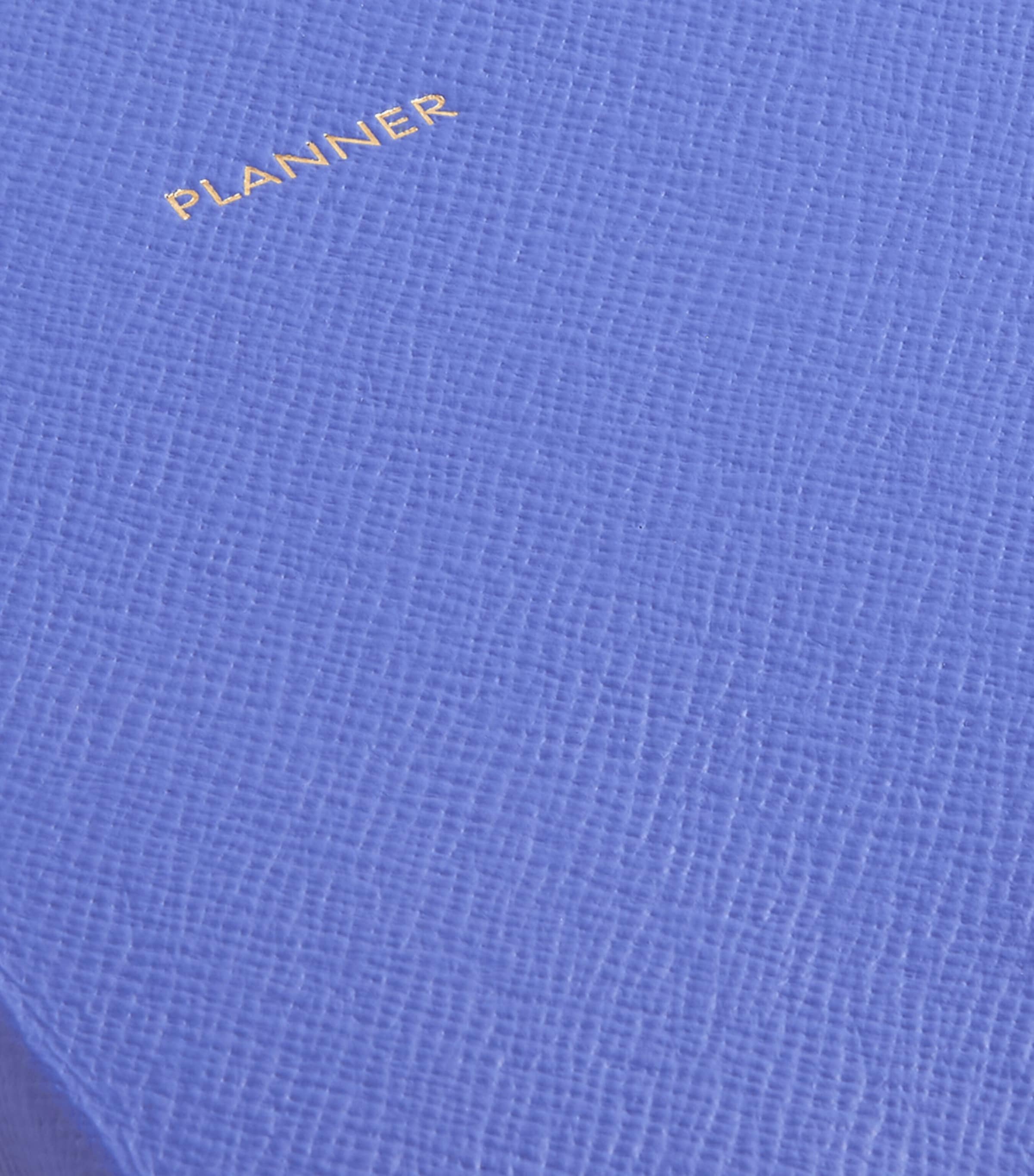 Smythson Soho undated leather planner 19.5 x 14 cm, imported from the UK