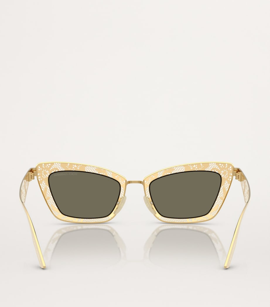 Dolce&Gabbana steel square sunglasses (British brand)