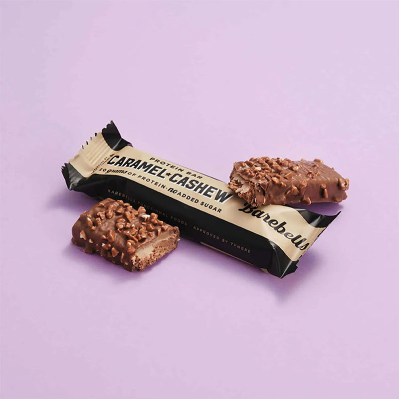 Barebells Caramel Cashew Protein Bar 55g - British product