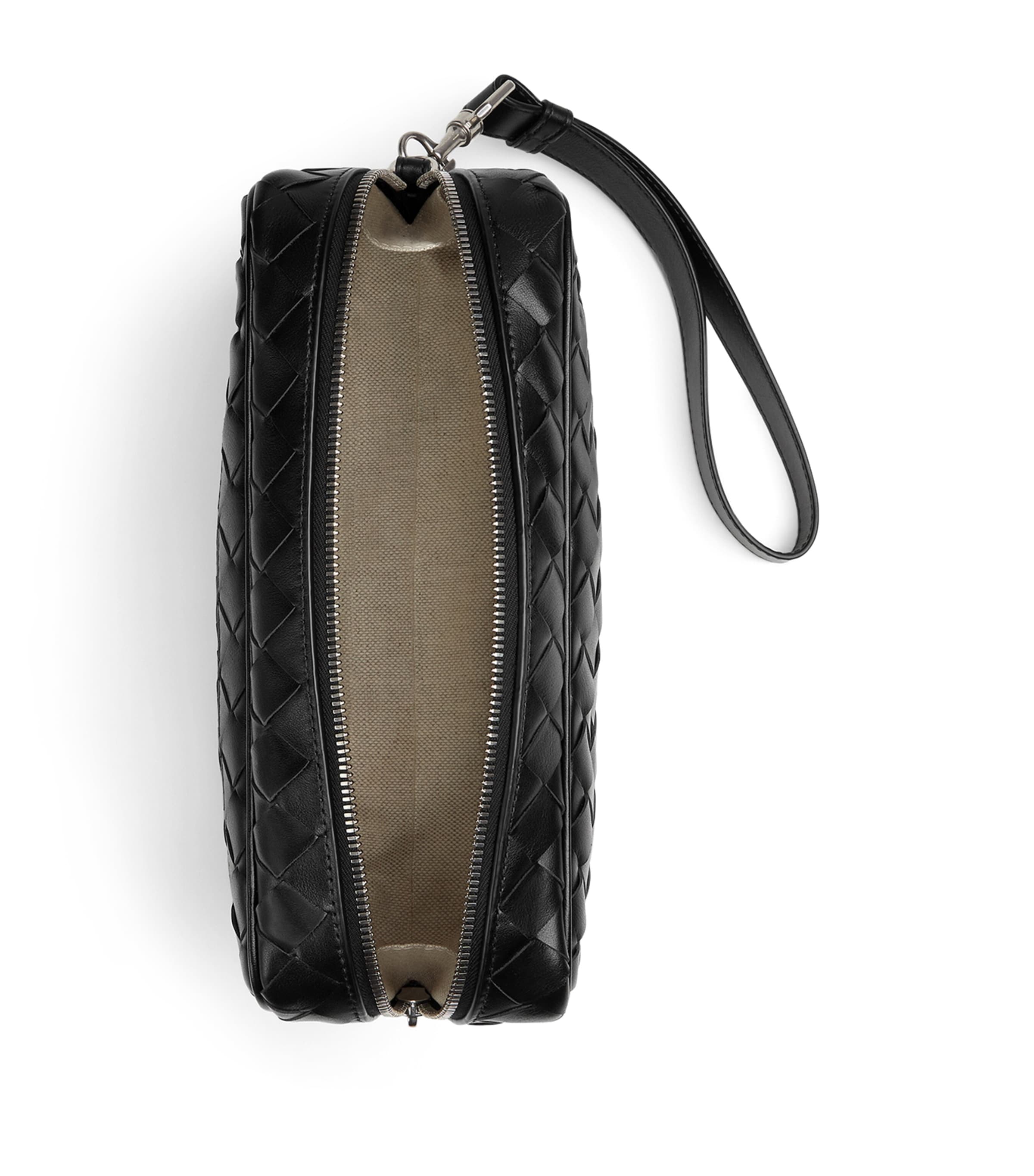 Bottega Veneta leather Intrecciato wash bag - British product