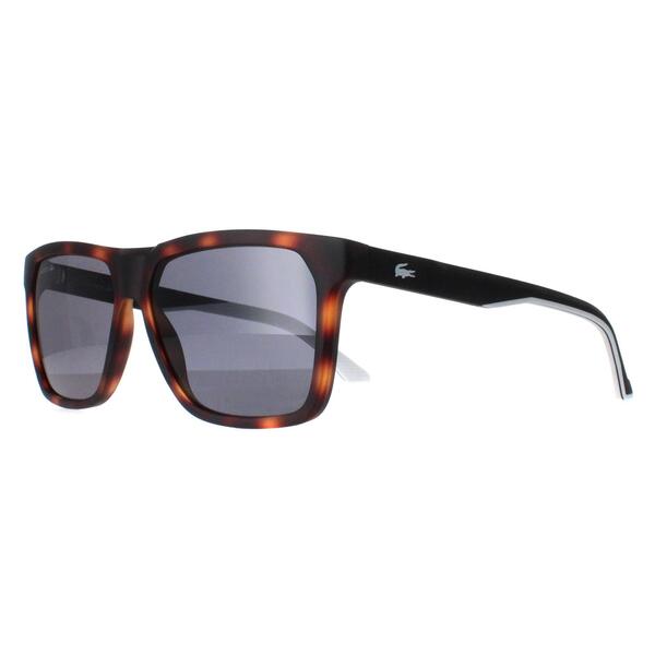 Lacoste L972S matte havana grey men sunglasses (British brand)