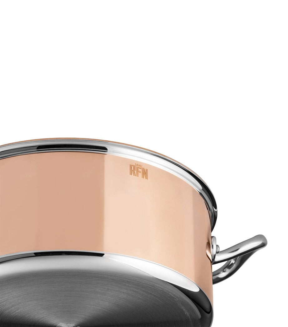 Ruffoni copper casserole pan 22cm, imported from the UK