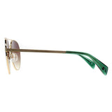 Ted Baker Konrad gold gradient unisex sunglasses - British product