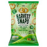 Harvest Snaps Sour Cream & Chive Crunchy Lentil Rings Crisps, Nuts & Snacking Fruit ASDA   