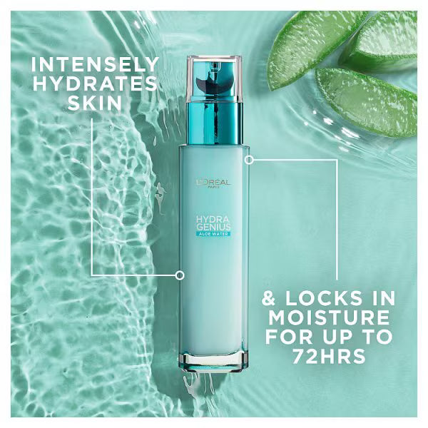 L'Oréal Paris Hydra Genius Dry & Sensitive Skin Face Moisturiser 70ml, UK version