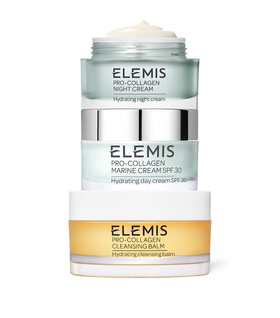 Elemis Pro-Collagen skincare gift set with cleansing balm and creams - British product