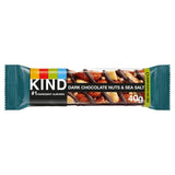 KIND Dark Chocolate Nuts & Sea Salt Snack Bars Multipack   12 x 40g Food Cupboard M&S   