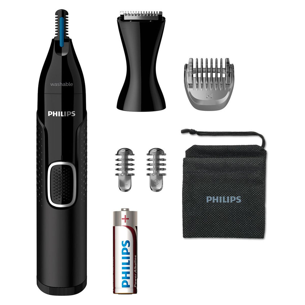 Philips Series 5000 Battery-Operated Nose, Ear and Eyebrow Trimmer - NT5650/16