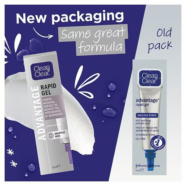 Clean & Clear Advantage Spot Control Gel 15ml - British product
