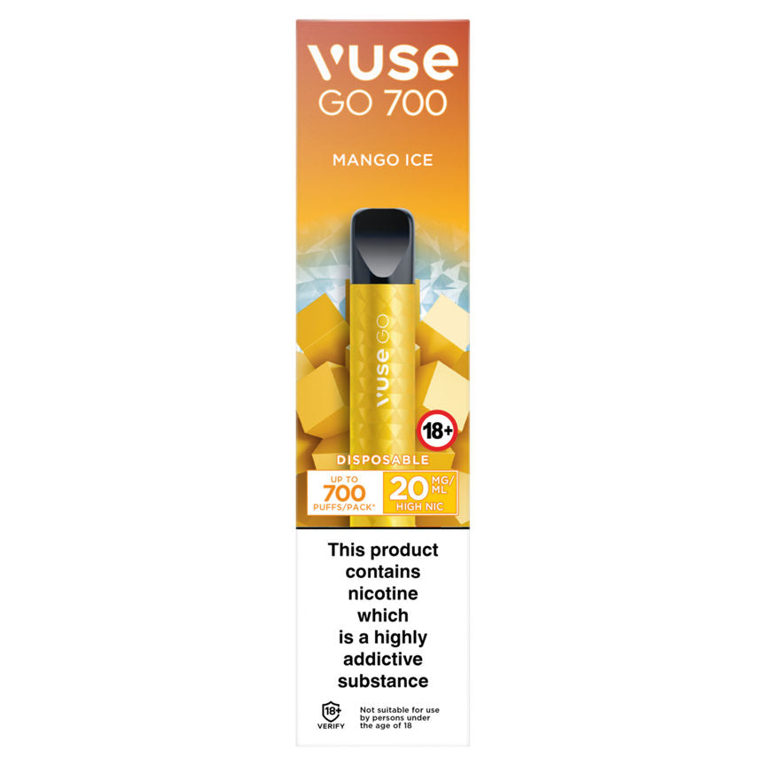 Vuse Go 700 Mango Ice Disposable 20mg/ml