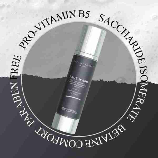 Daimon Barber Age Defence Face Wash 100ml (British brand)