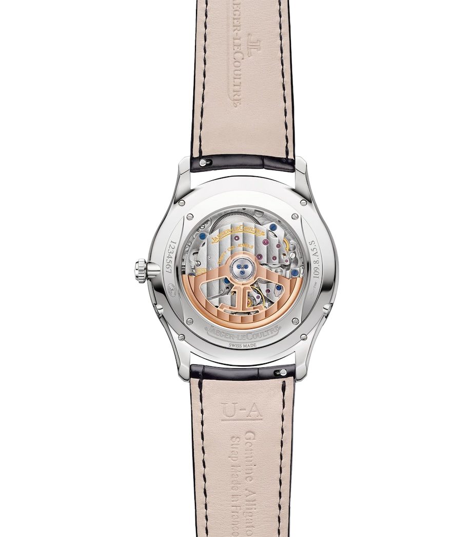 Jaeger-LeCoultre Master Ultra Thin Moon watch 39mm stainless steel (British brand)
