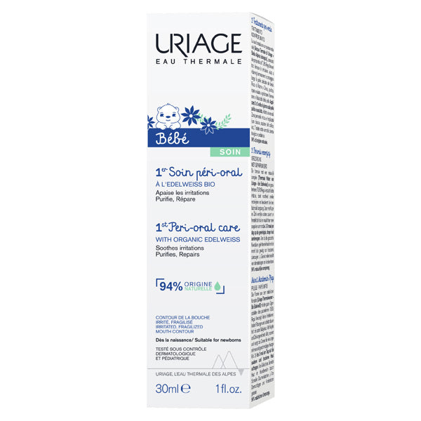 Uriage baby peri-oral care cream 30ml, UK version