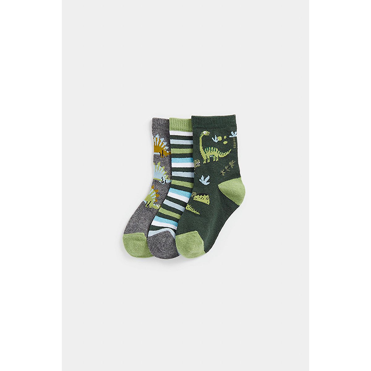 Mothercare Dinosaur Socks - 3 Pack GOODS Boots   