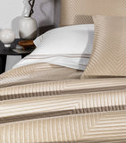 Frette Herringbone Cushion Cover 50cm x 50cm - British product