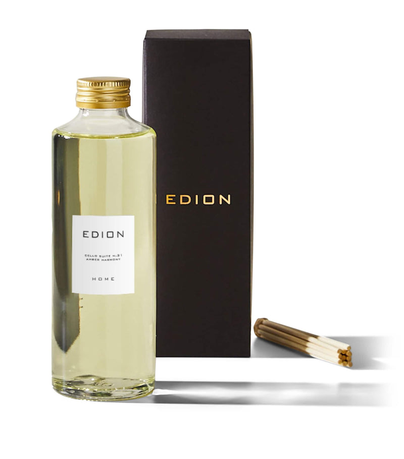 EDION Amber Harmony reed diffuser refill 500ml - British product