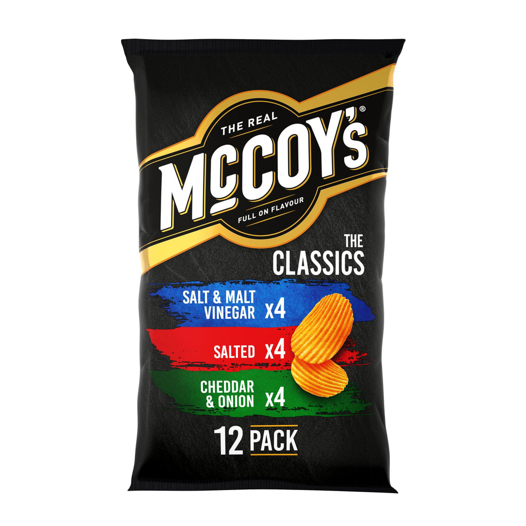 McCoy's Classic Variety Multipack Crisps x12