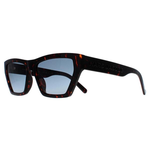 Lunettes de soleil œil de chat Marc Jacobs marron dégradé, version UK