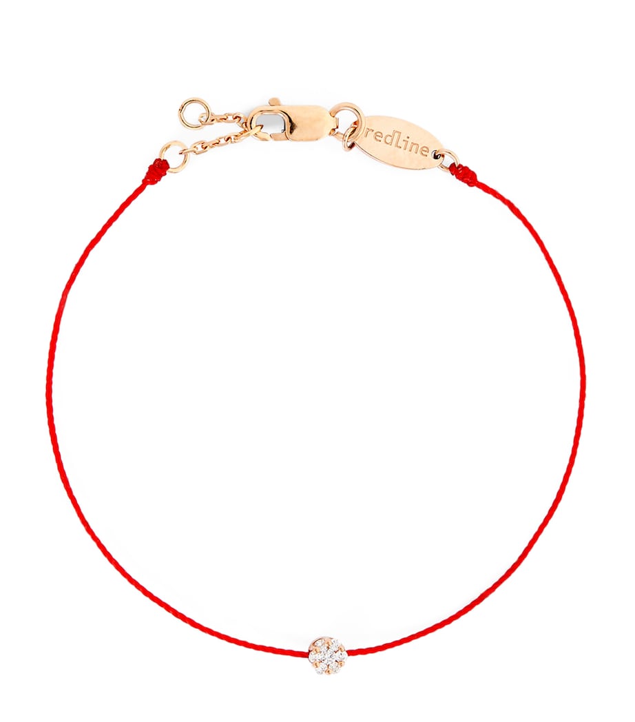Redline rose gold diamond illusion bracelet (British brand)