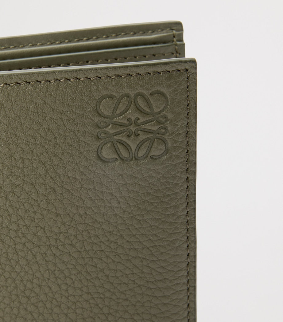 LOEWE bifold wallet in shiny nappa calfskin (British brand)