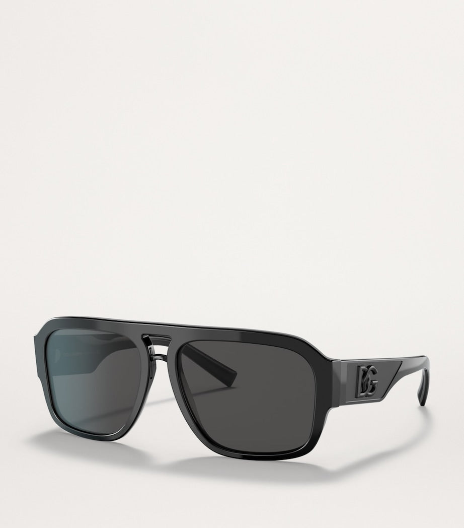 Dolce&Gabbana acetate aviator sunglasses - British product