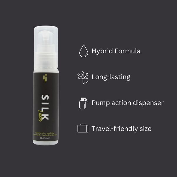 Loving Joy Silk Hybrid lubricant 30ml (British brand)