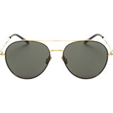 Belstaff Gold Magnum 58 Dorado Negro sunglasses, UK version