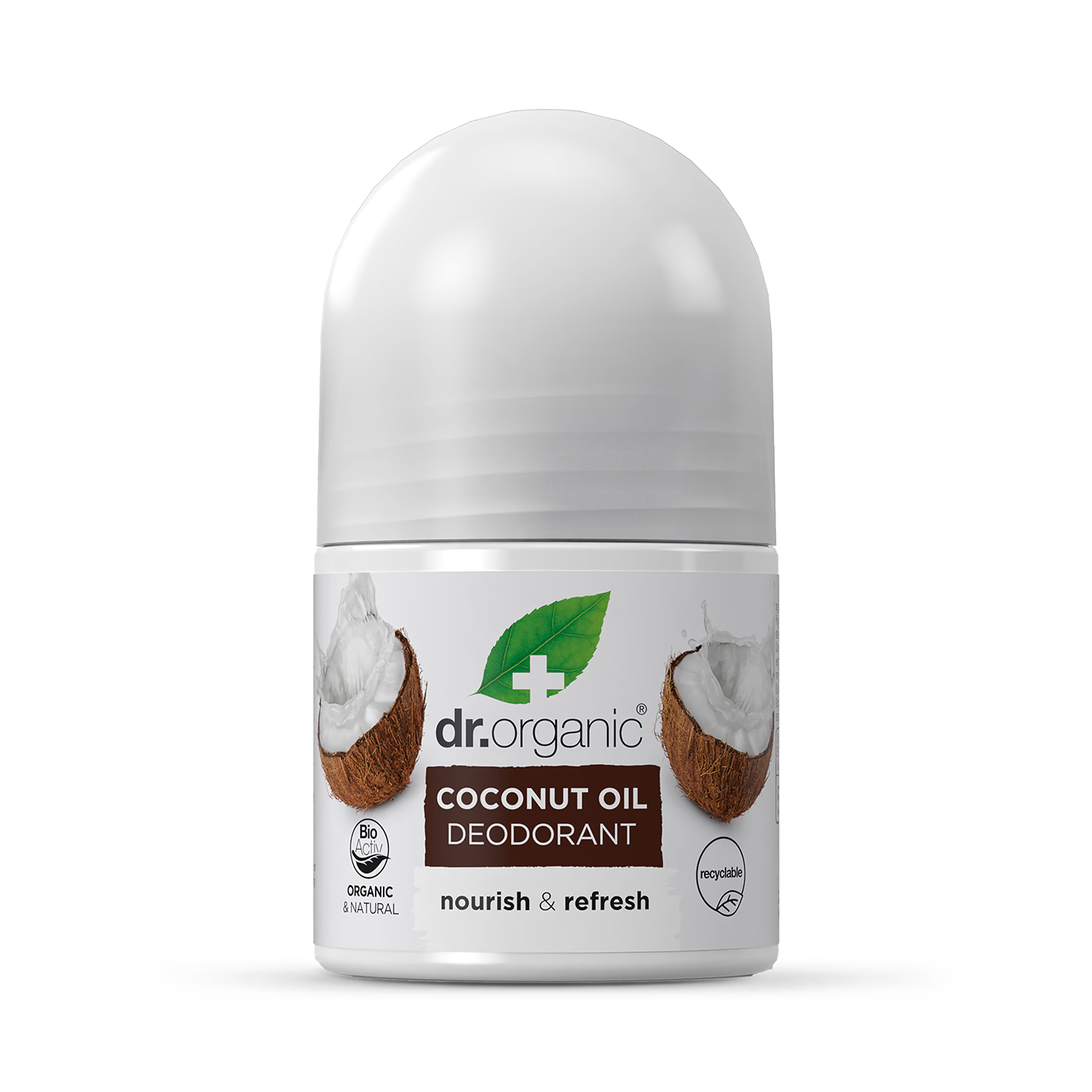 Dr Organic virgin coconut oil deodorant 50ml, UK version