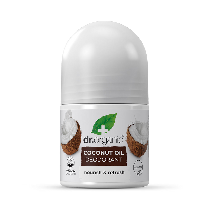 Dr Organic virgin coconut oil deodorant 50ml, UK version