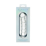 Clarity glass dildo Seraphic Spiral 160mm, imported from the UK